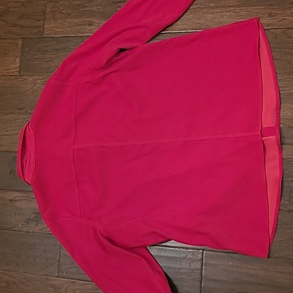 💥3for$12💥 Sag Harbor women's red shacket size 1X - Picture 3 of 8